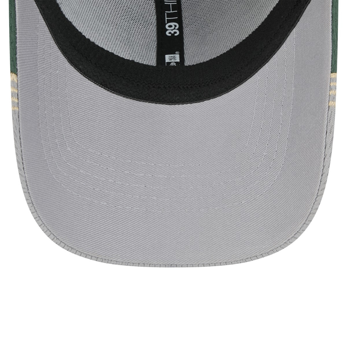 Milwaukee Bucks Active Trim 39THIRTY Flex Hat - Gray/Hunter Green | New Era for sale