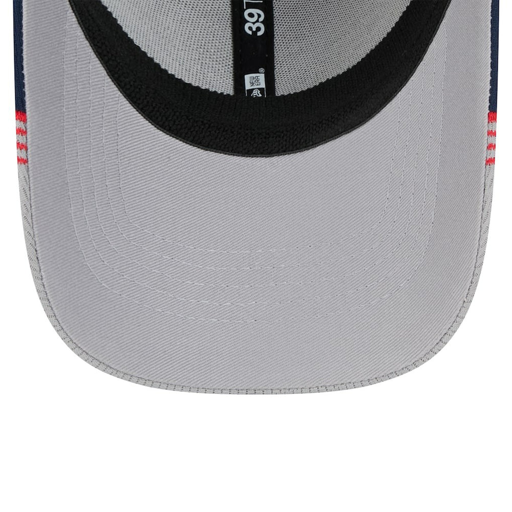 New Orleans Pelicans Active Trim 39THIRTY Flex Hat - Gray/Navy | New Era cheap