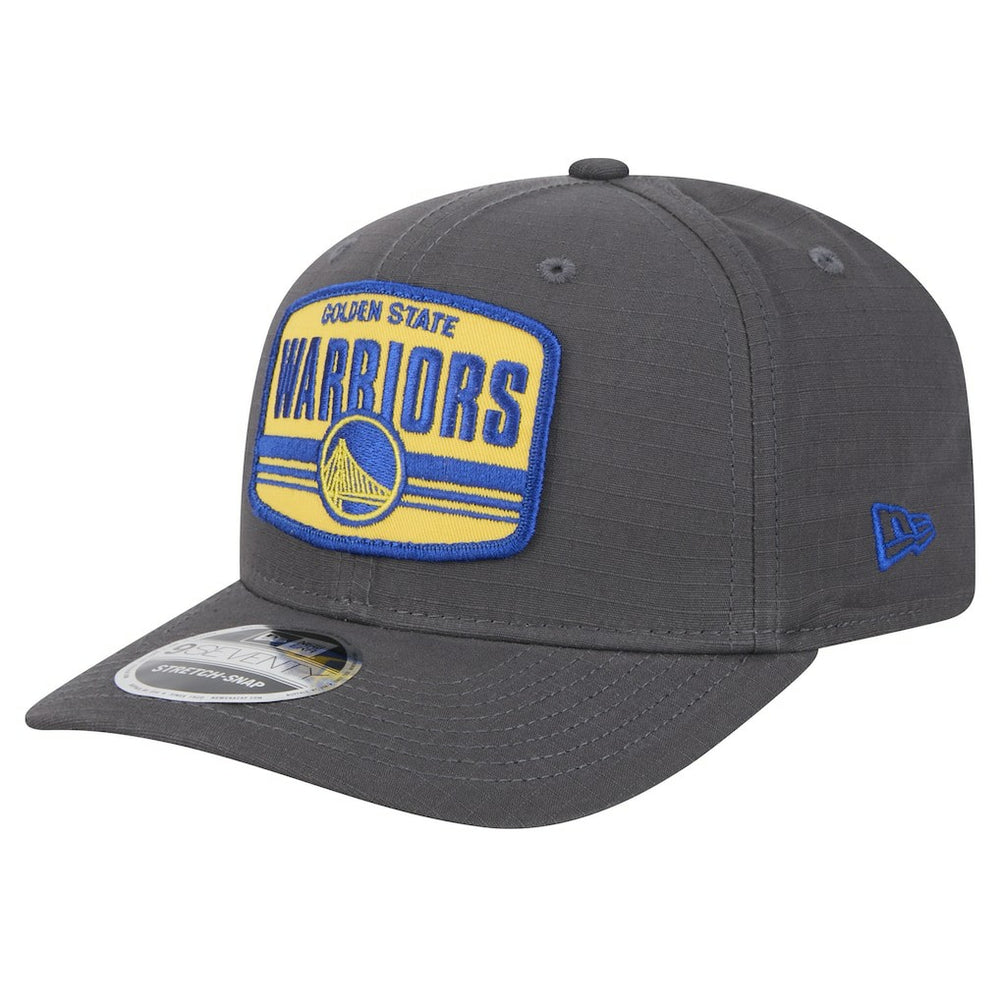 Golden State Warriors Team Elevated Patch 9SEVENTY Adjustable Hat sale - Graphite | New Era cheap