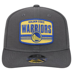 Golden State Warriors Team Elevated Patch 9SEVENTY Adjustable Hat sale - Graphite | New Era cheap