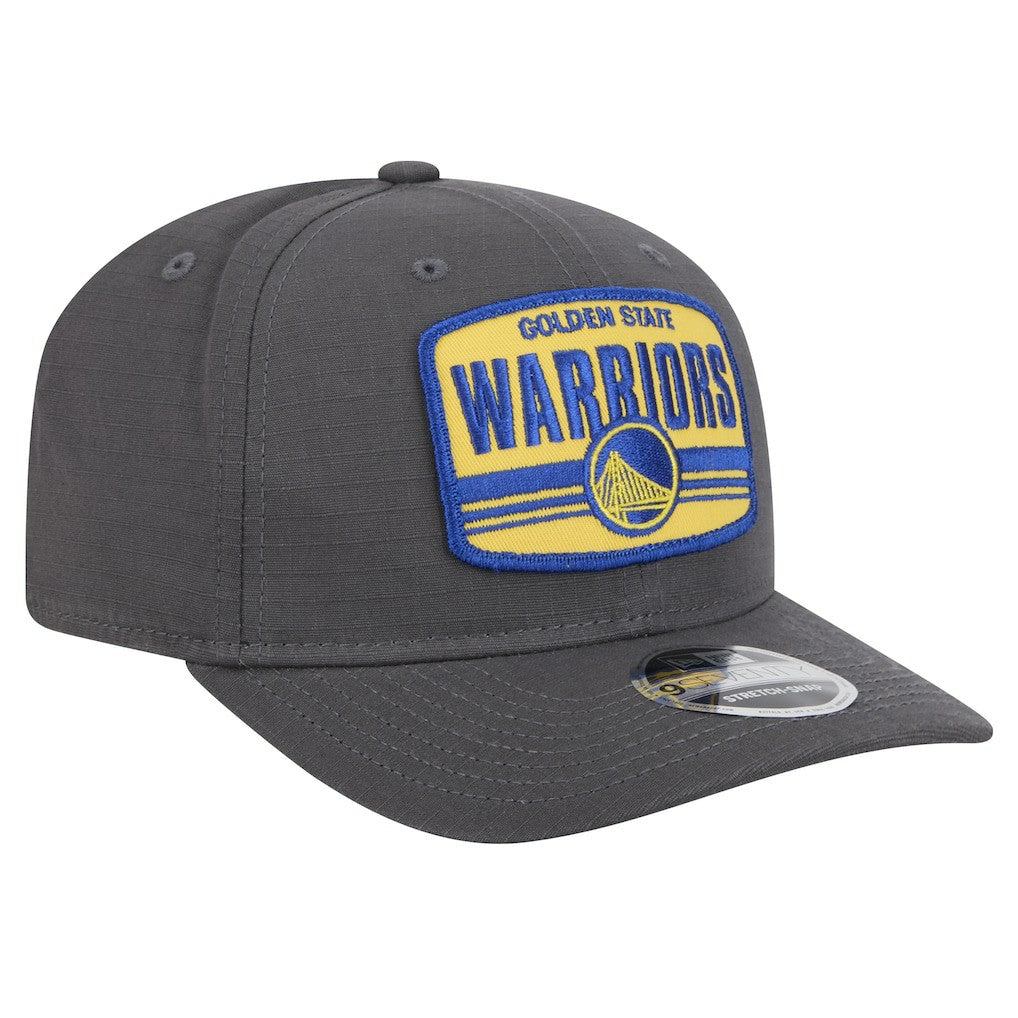Golden State Warriors Team Elevated Patch 9SEVENTY Adjustable Hat sale - Graphite | New Era cheap