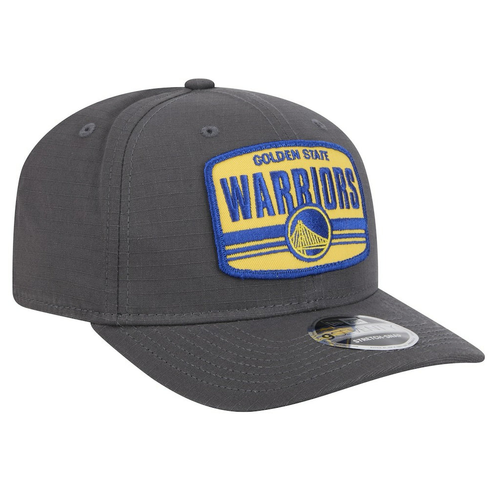 Golden State Warriors Team Elevated Patch 9SEVENTY Adjustable Hat sale - Graphite | New Era cheap