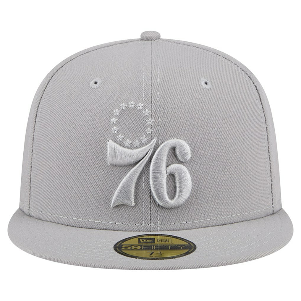 Philadelphia 76ers Color Pack 59FIFTY Fitted Hat - Gray | New Era cheap