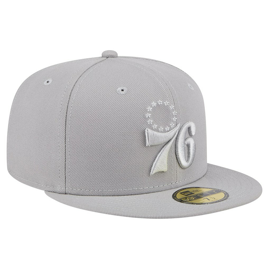 Philadelphia 76ers Color Pack 59FIFTY Fitted Hat - Gray | New Era cheap