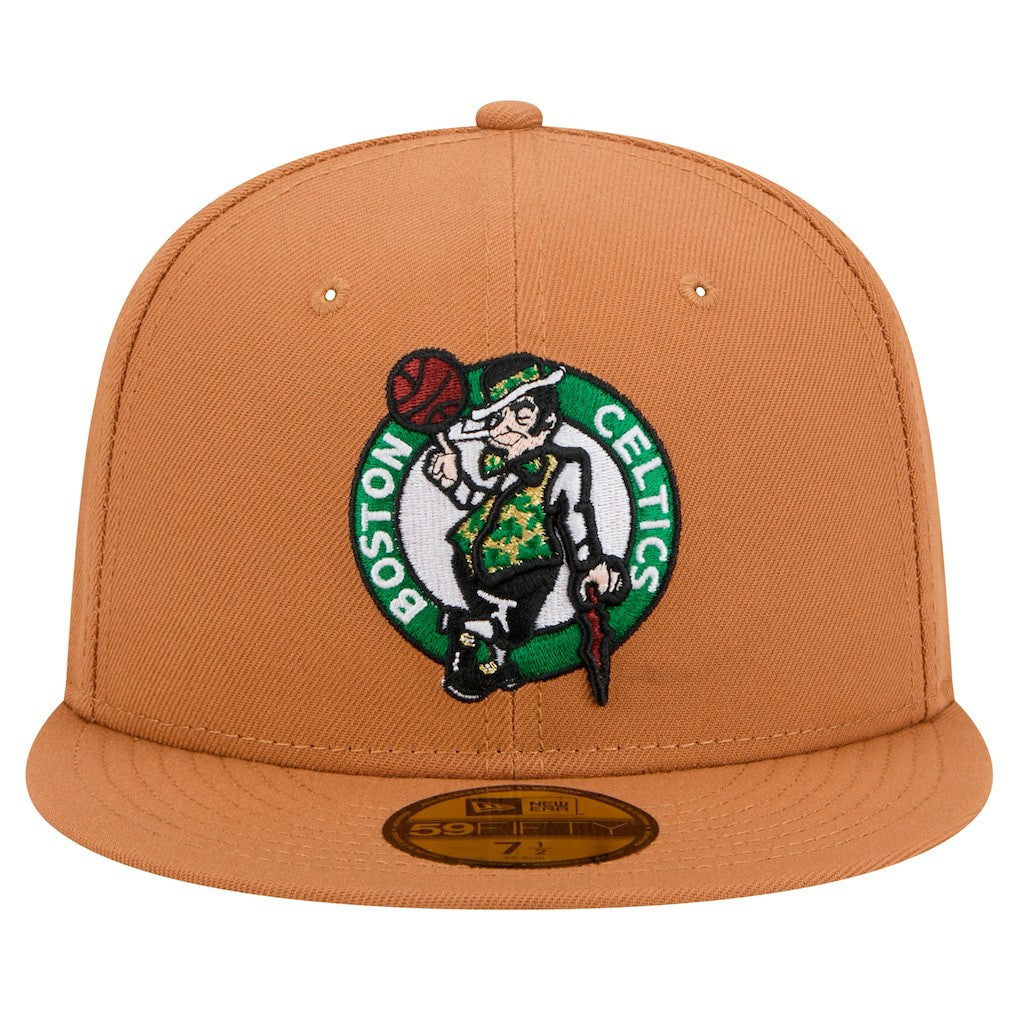 Boston Celtics Color Pack 59FIFTY Fitted Hat - Tan | New Era online