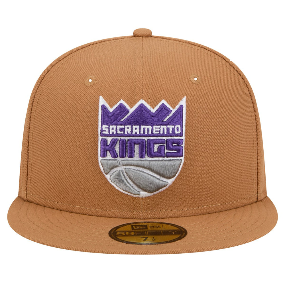 Sacramento Kings Color Pack 59FIFTY Fitted Hat - Tan | New Era outlet