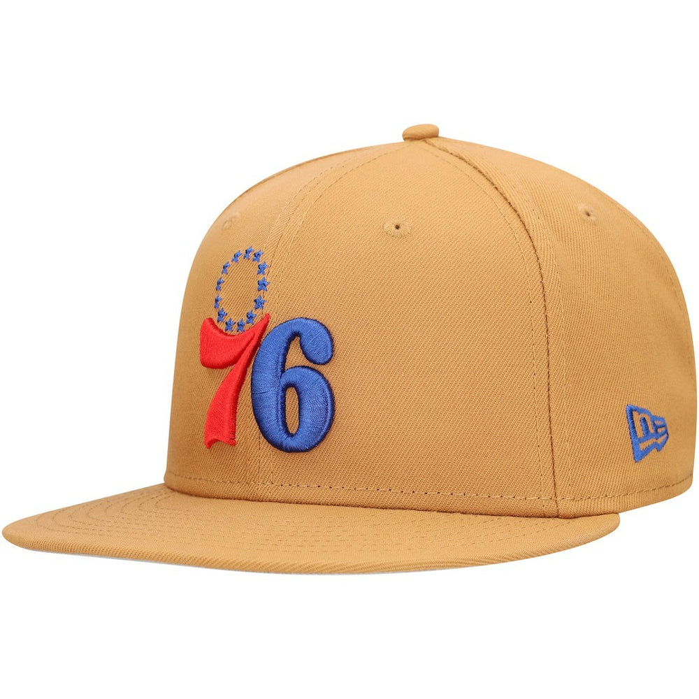 Philadelphia 76ers Color Pack 9FIFTY Snapback Hat - Tan | New Era cheap