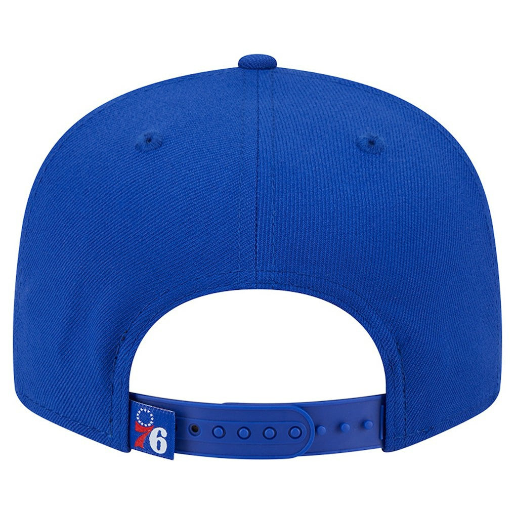 Philadelphia 76ers Sport Night Team Shadow 9FIFTY Snapback Hat - Royal | New Era on sale