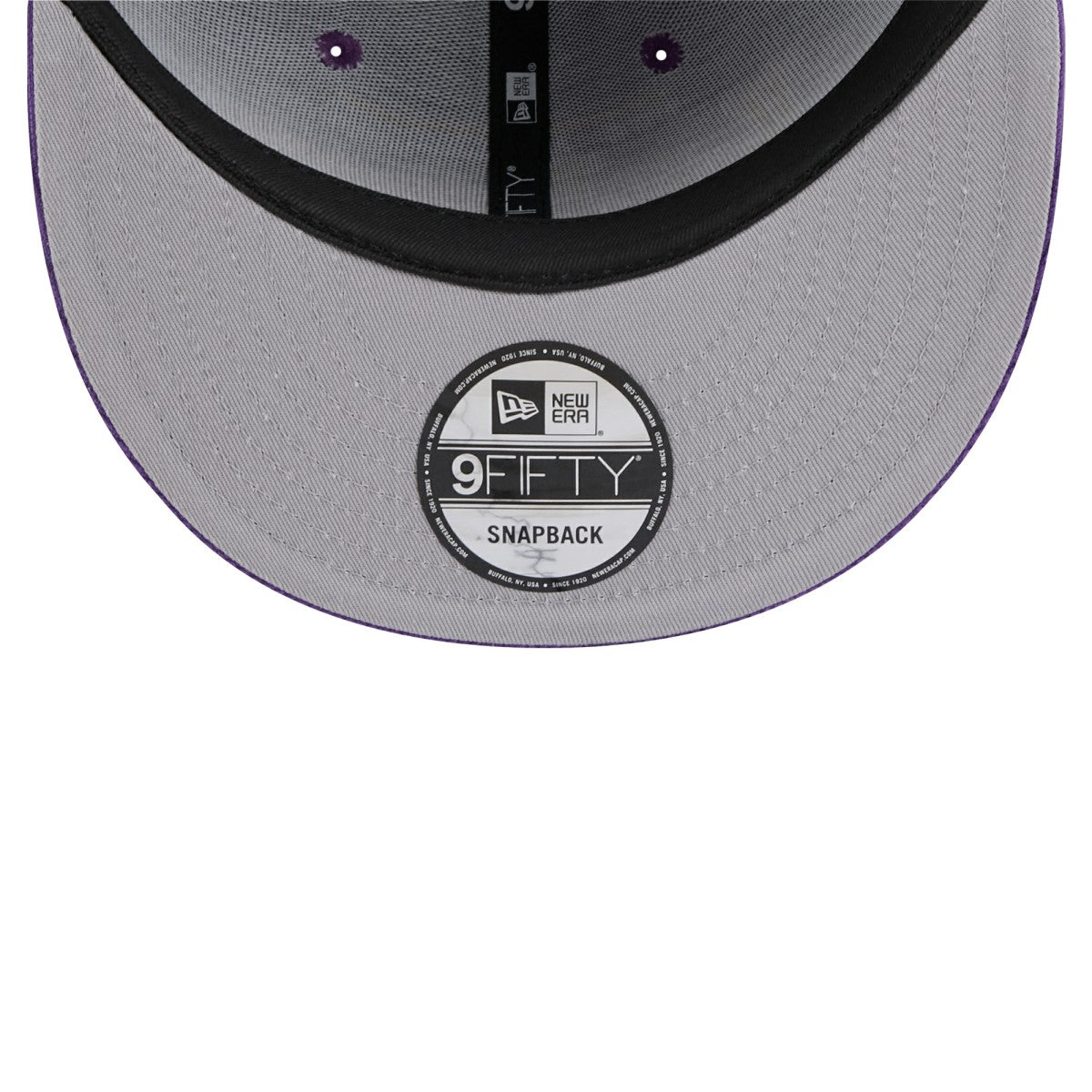 Los Angeles Lakers Throwback Display Corduroy 9FIFTY Snapback Hat - Purple | New Era cheap
