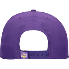 Los Angeles Lakers Purple Throwback Gradient A-Frame 9FORTY Adjustable Hat | New Era shop