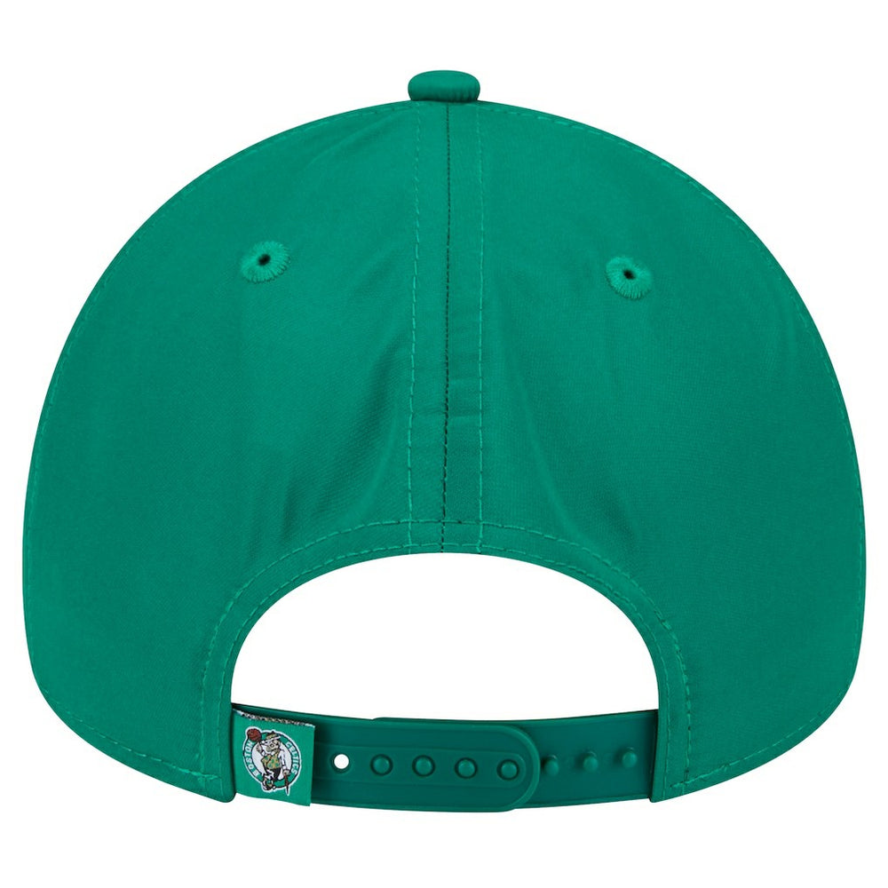 Boston Celtics Kelly Green Throwback Gradient A-Frame 9FORTY Adjustable Hat | New Era discount