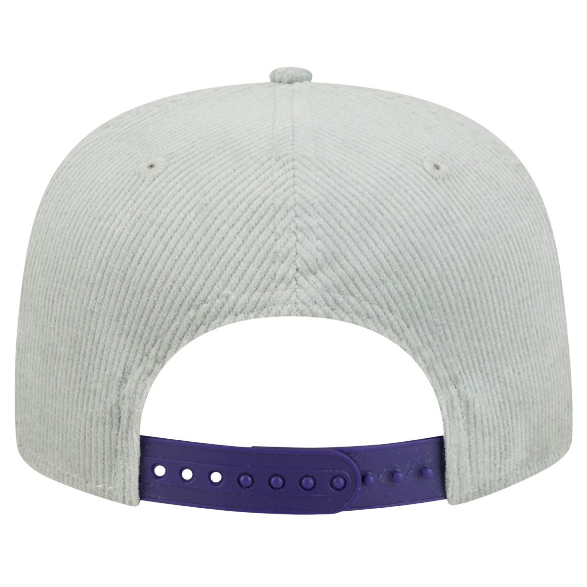 Los Angeles Lakers Throwback Corduroy Golfer Snapback Hat - Gray | New Era online
