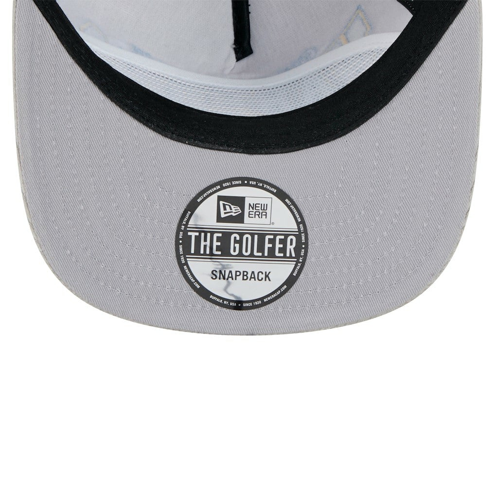 Golden State Warriors Throwback Corduroy Golfer Snapback Hat sale - Gray | New Era on sale