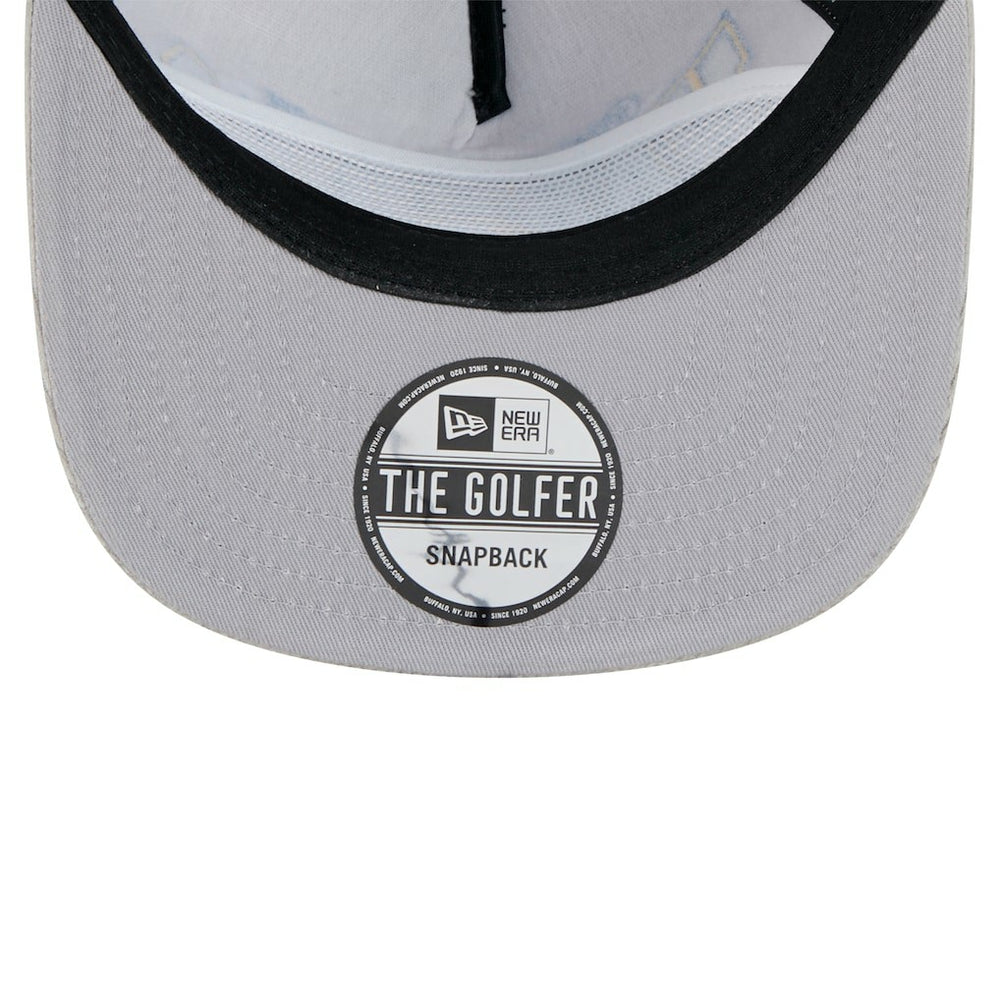 Golden State Warriors Throwback Corduroy Golfer Snapback Hat sale - Gray | New Era on sale