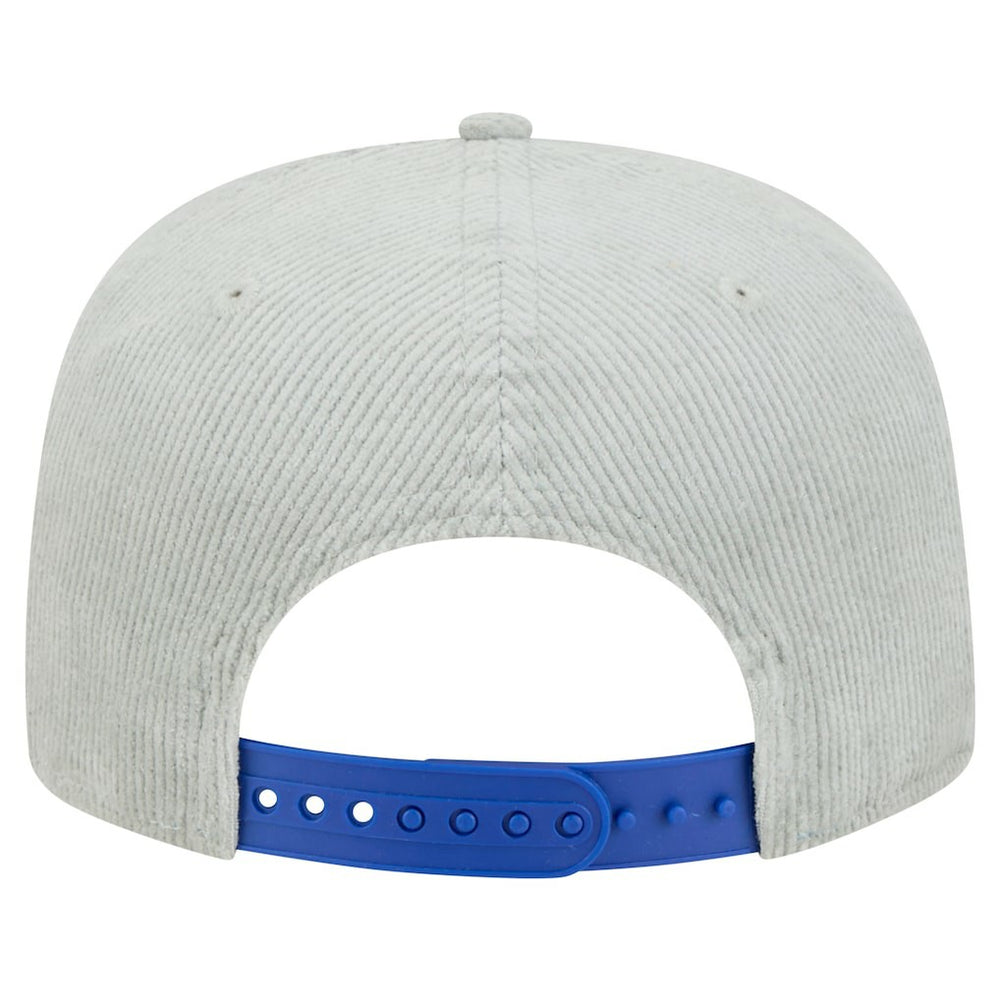 Philadelphia 76ers Throwback Corduroy Golfer Snapback Hat - Gray | New Era shop