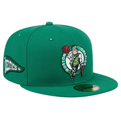 Boston Celtics Throwback Pennant 59FIFTY Fitted Hat - Kelly Green | New Era sale