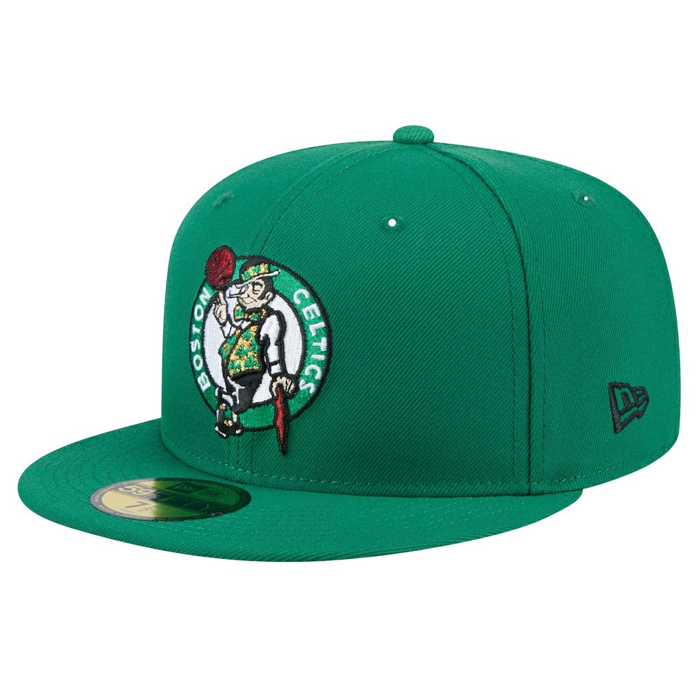 Boston Celtics Throwback Pennant 59FIFTY Fitted Hat - Kelly Green | New Era sale