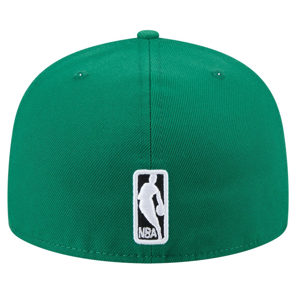 Boston Celtics Throwback Pennant 59FIFTY Fitted Hat - Kelly Green | New Era sale