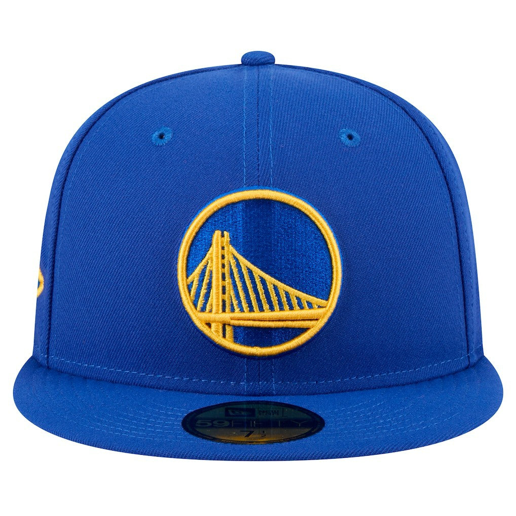 Golden State Warriors Throwback Pennant 59FIFTY Fitted Hat sale - Royal | New Era shop
