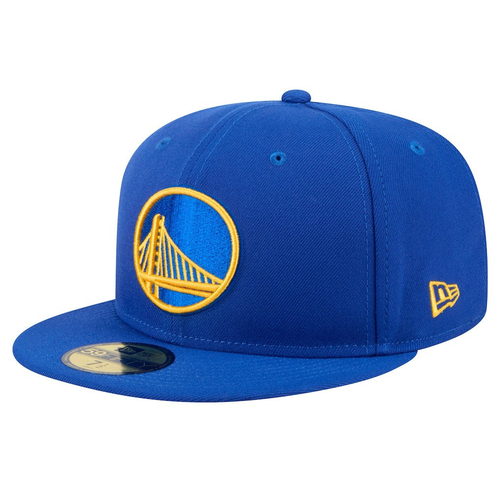 Golden State Warriors Throwback Pennant 59FIFTY Fitted Hat sale - Royal | New Era shop