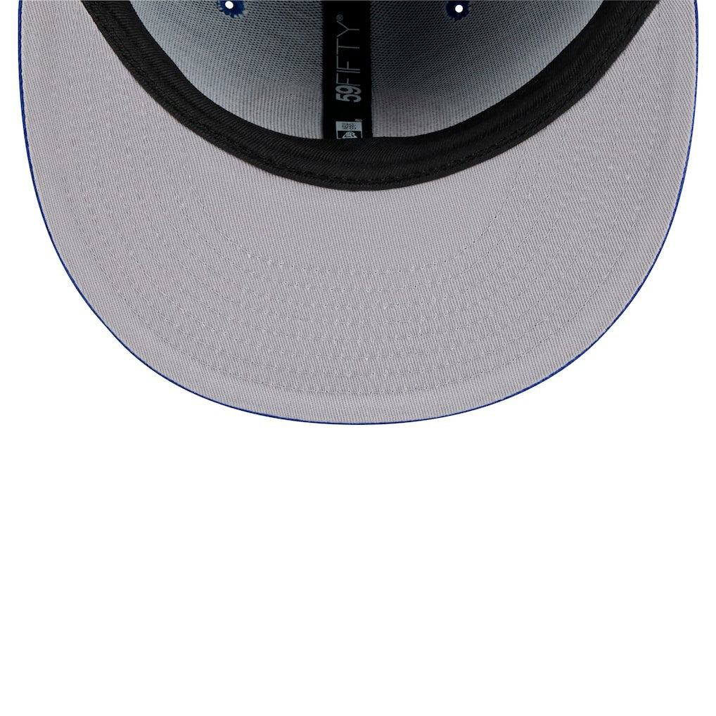 Golden State Warriors Throwback Pennant 59FIFTY Fitted Hat sale - Royal | New Era shop