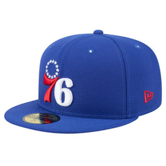 Philadelphia 76ers Throwback Pennant 59FIFTY Fitted Hat - Royal | New Era for sale