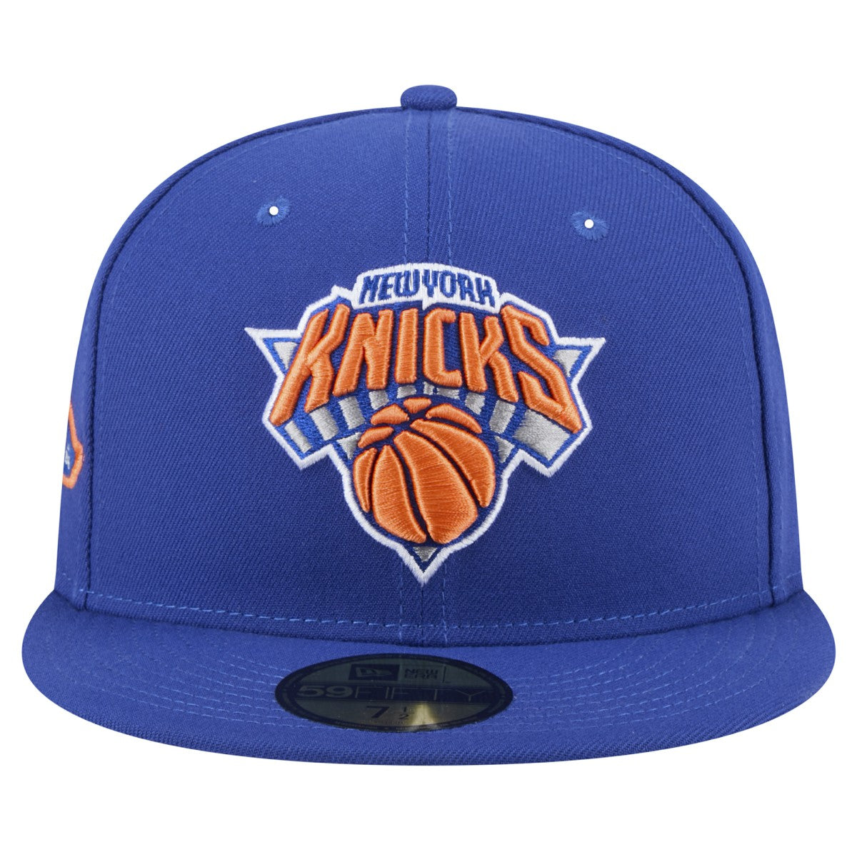 New York Knicks Throwback Pennant 59FIFTY Fitted Hat - Blue | New Era sale