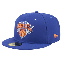 New York Knicks Throwback Pennant 59FIFTY Fitted Hat - Blue | New Era sale