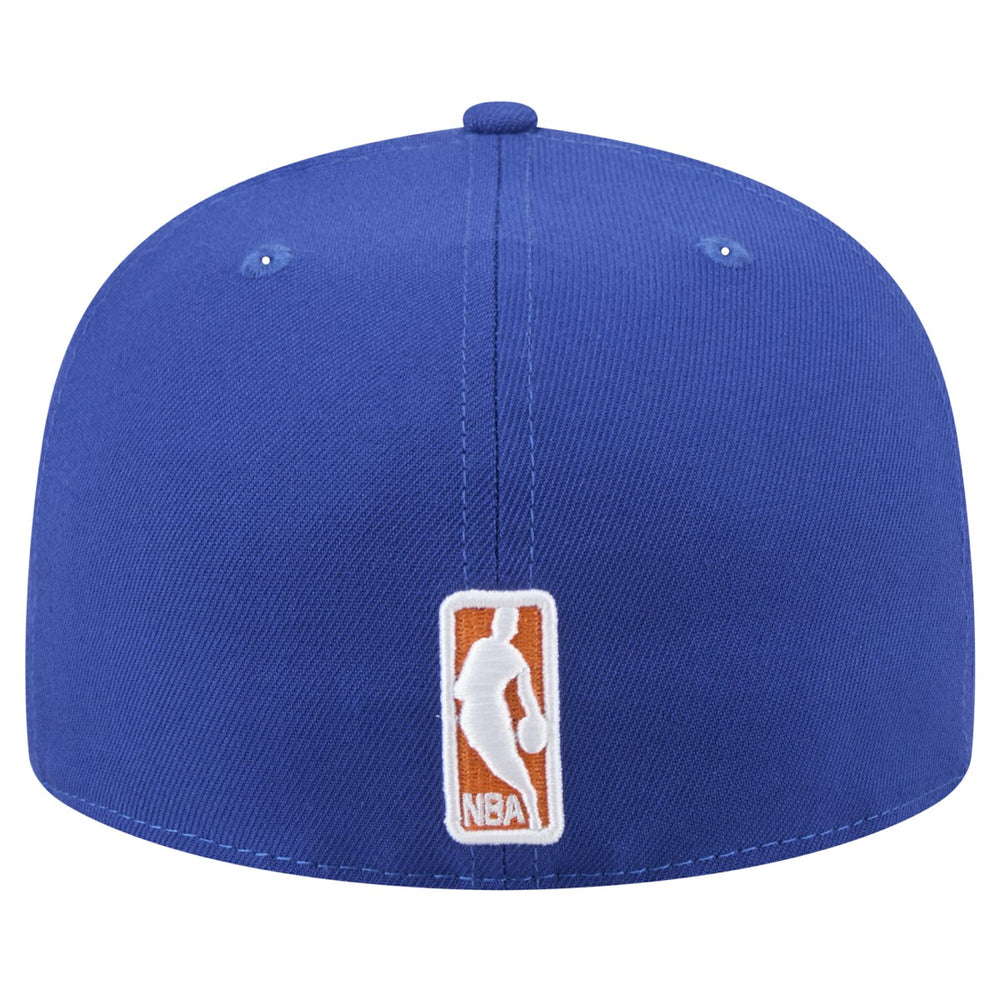 New York Knicks Throwback Pennant 59FIFTY Fitted Hat - Blue | New Era sale