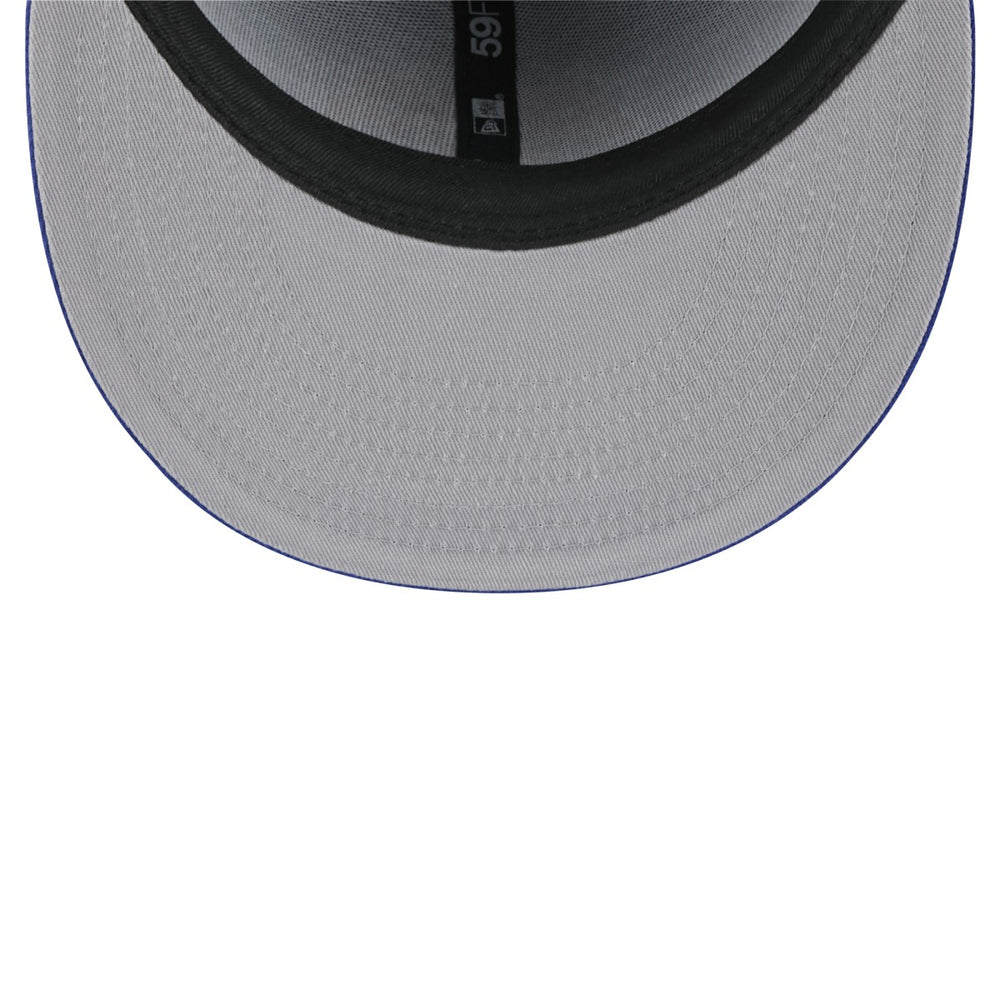 New York Knicks Throwback Pennant 59FIFTY Fitted Hat - Blue | New Era sale