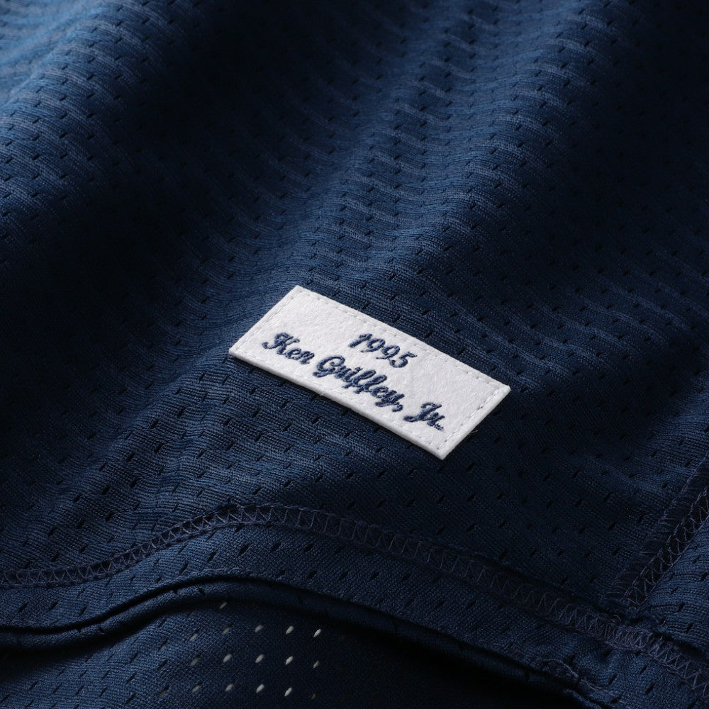 Seattle Mariners Big & Tall Cooperstown Collection Mesh Batting Practice Jersey - Navy | Mitchell & Ness
