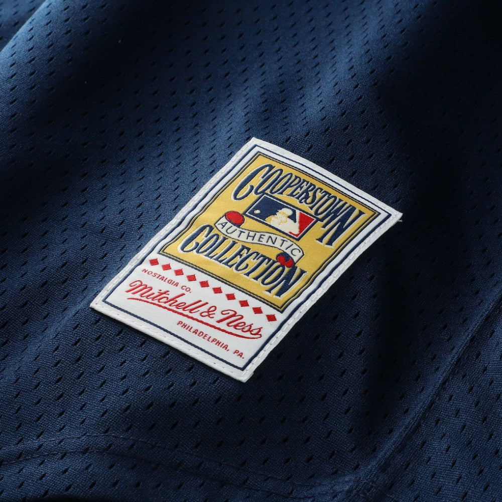 Seattle Mariners Big & Tall Cooperstown Collection Mesh Batting Practice Jersey - Navy | Mitchell & Ness