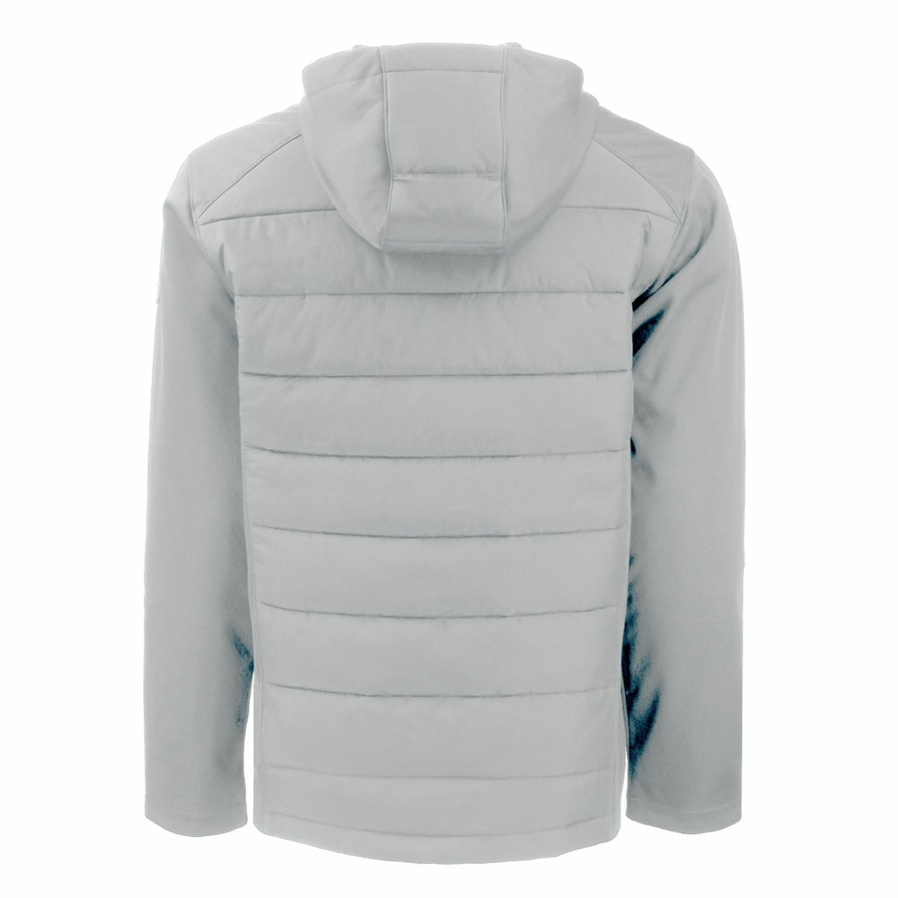 Detroit Lions Cutter & Buck Evoke PrimaLoft Hybrid Eco Softshell Recycled Full-Zip Hooded Jacket - Gray discount