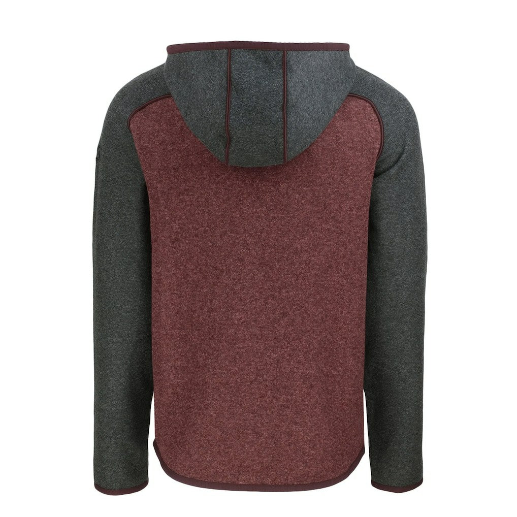 Washington Commanders Cutter & Buck Mainsail Full-Zip Hooded Jacket - Heather Burgundy cheap