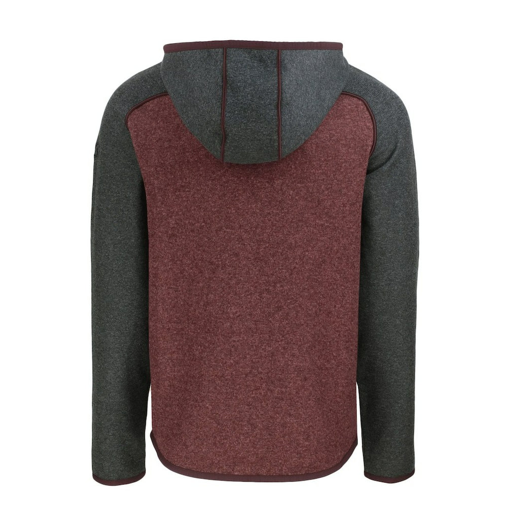 Washington Commanders Cutter & Buck Mainsail Full-Zip Hooded Jacket - Heather Burgundy cheap