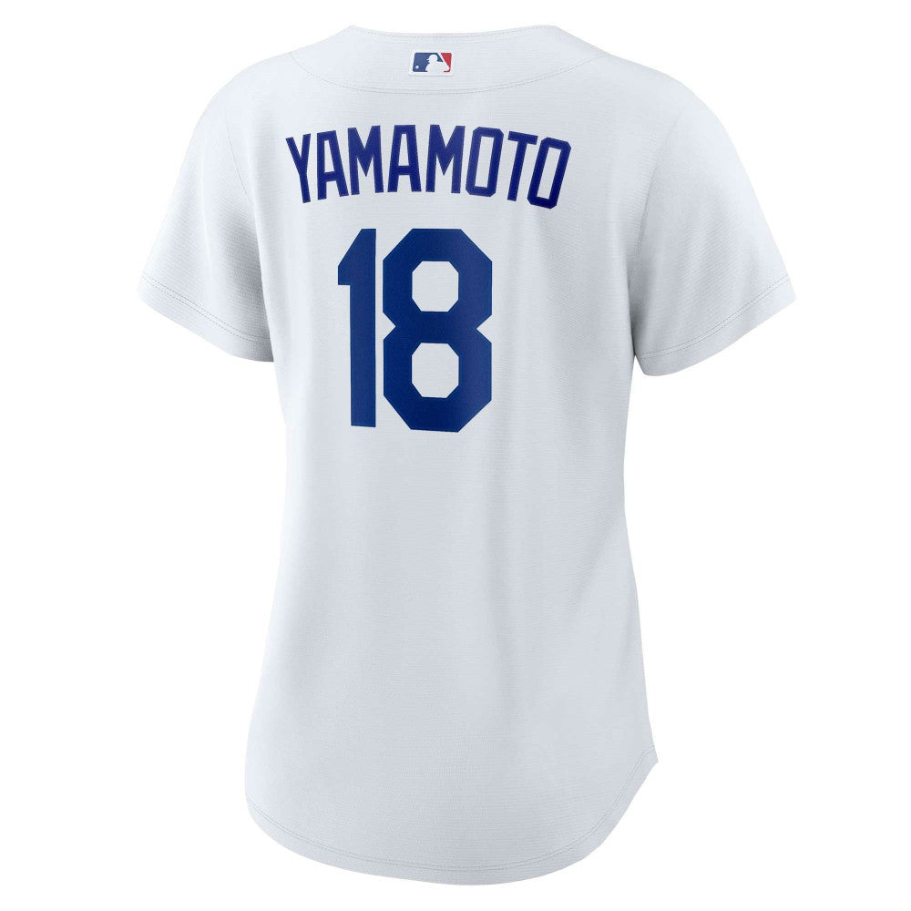 Yoshinobu Yamamoto Los Angeles Dodgers Women's Home Replica Player Jersey - White | Nike