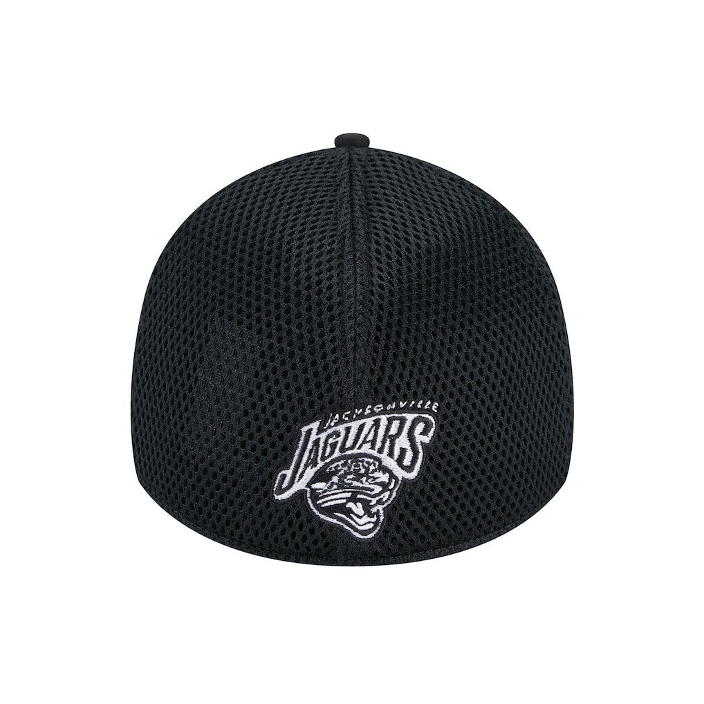 New Era Jacksonville Jaguars Black Main Neo 39THIRTY Flex Hat outlet