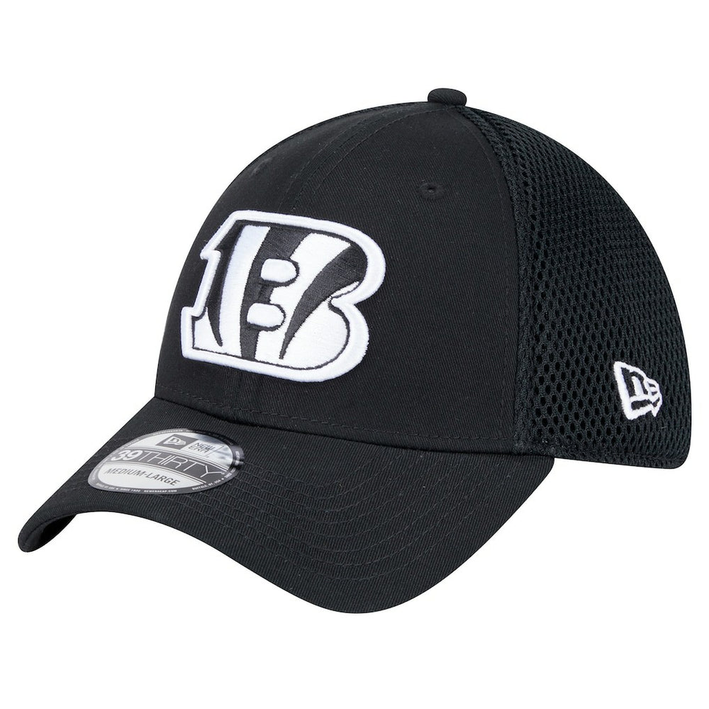 New Era Cincinnati Bengals Black Main Neo 39THIRTY Flex Hat cheap