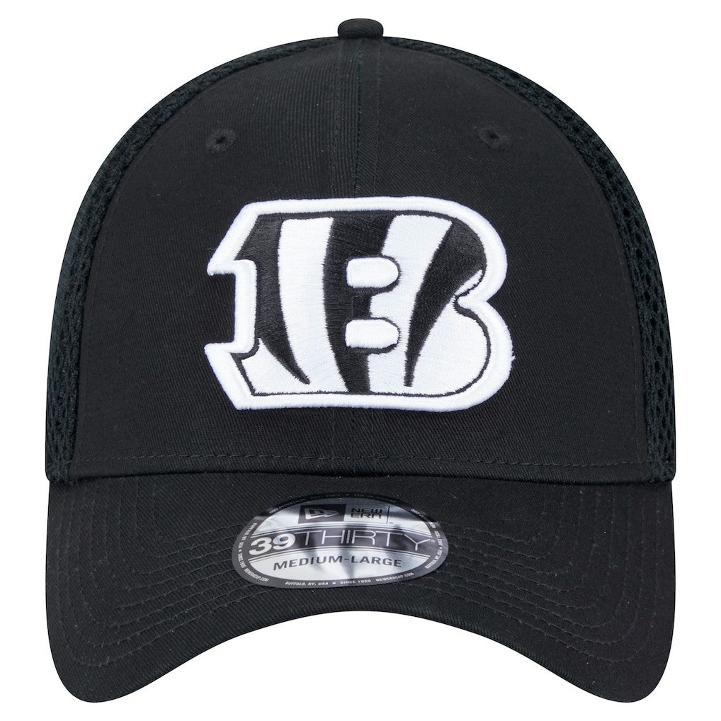 New Era Cincinnati Bengals Black Main Neo 39THIRTY Flex Hat cheap