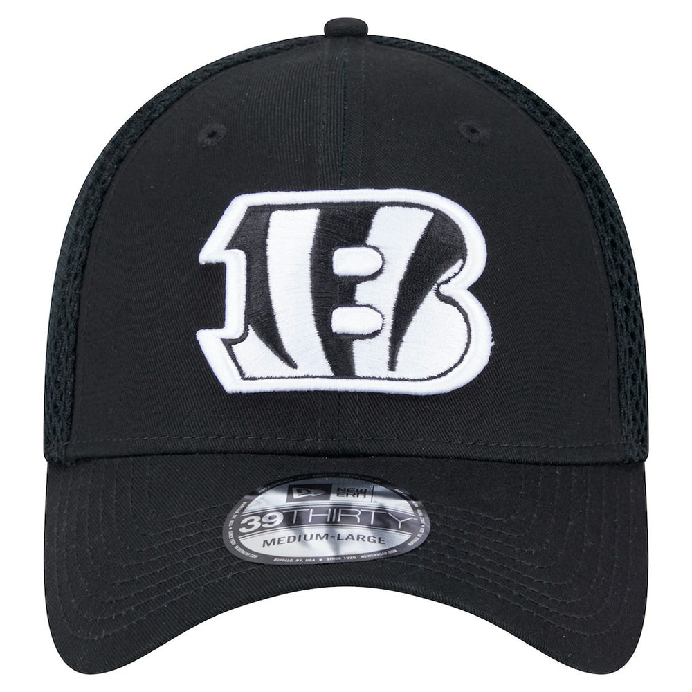 New Era Cincinnati Bengals Black Main Neo 39THIRTY Flex Hat cheap