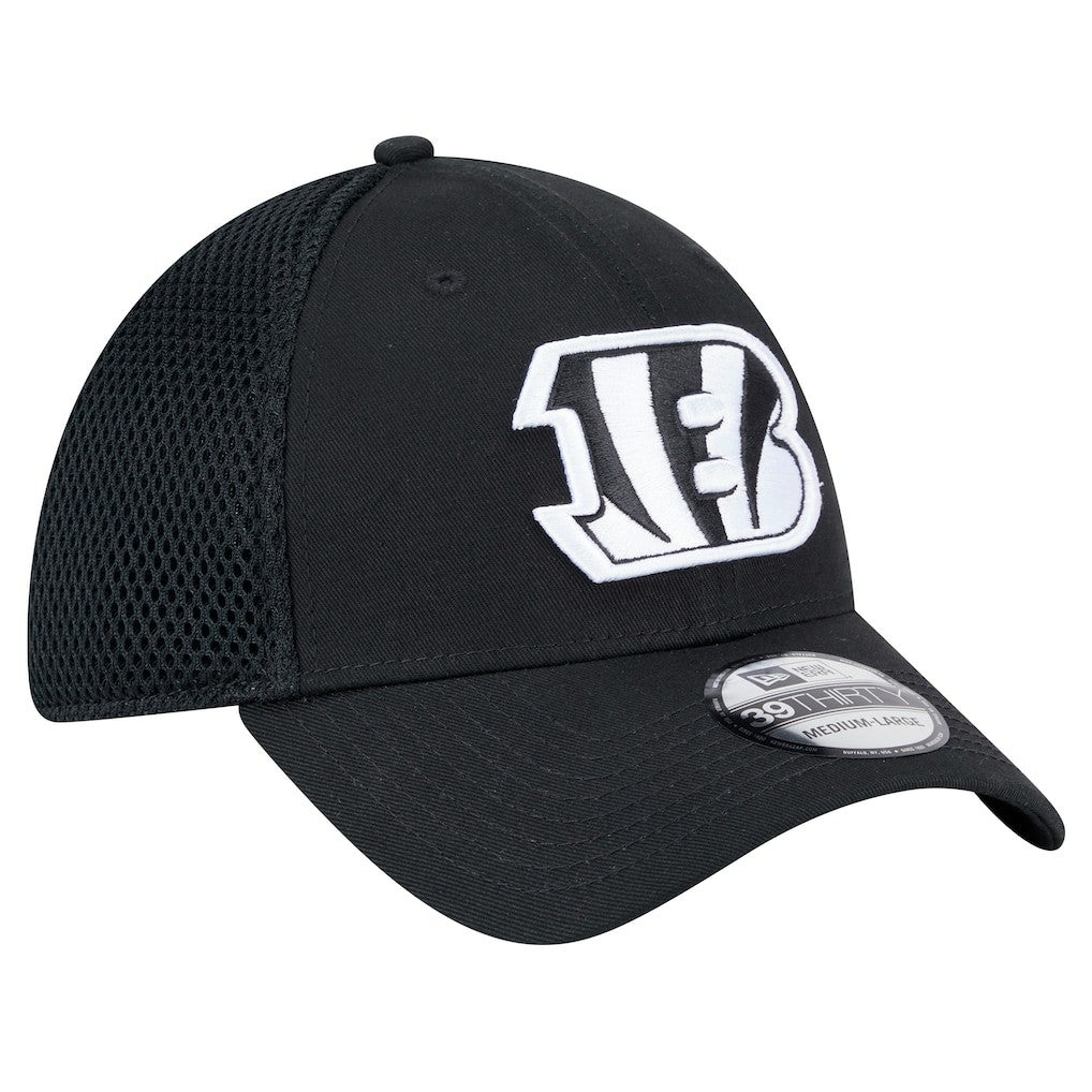 New Era Cincinnati Bengals Black Main Neo 39THIRTY Flex Hat cheap
