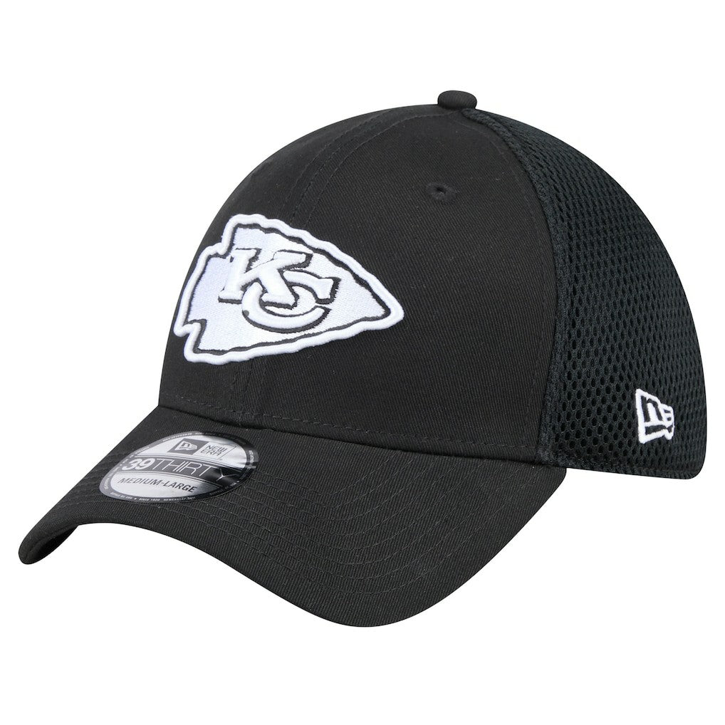 New Era Kansas City Chiefs Black Main Neo 39THIRTY Flex Hat outlet