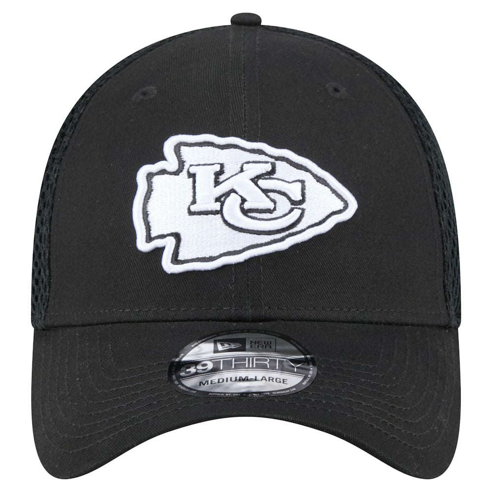 New Era Kansas City Chiefs Black Main Neo 39THIRTY Flex Hat outlet