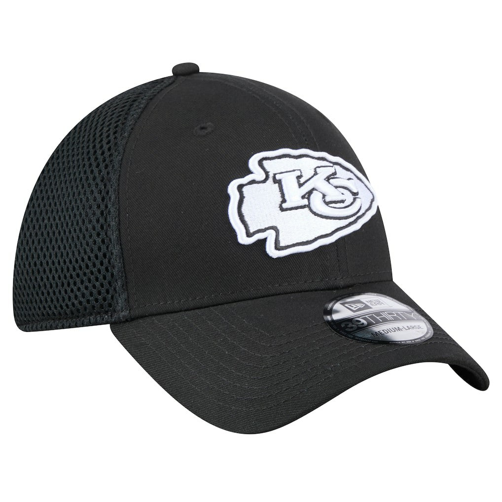 New Era Kansas City Chiefs Black Main Neo 39THIRTY Flex Hat outlet