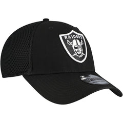 New Era Las Vegas Raiders Black Main Neo 39THIRTY Flex Hat cheap