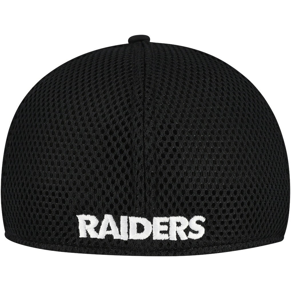 New Era Las Vegas Raiders Black Main Neo 39THIRTY Flex Hat cheap
