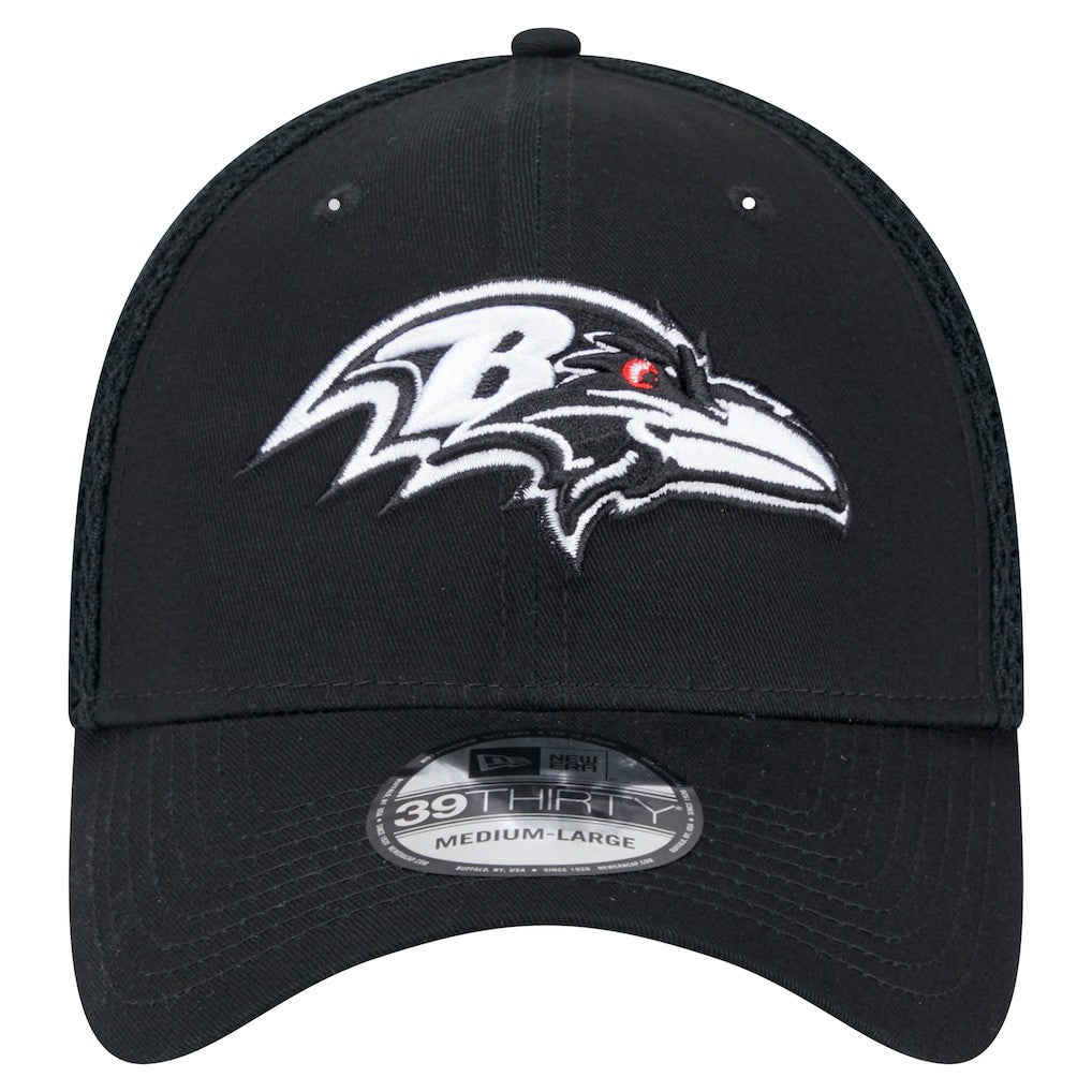New Era Baltimore Ravens Black Main Neo 39THIRTY Flex Hat online