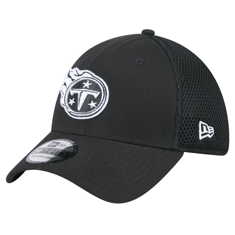 New Era Tennessee Titans Black Main Neo 39THIRTY Flex Hat sale