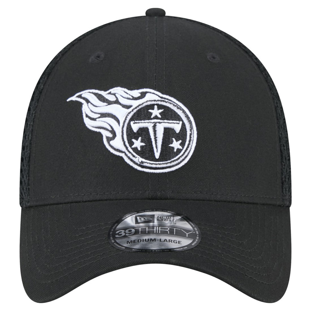 New Era Tennessee Titans Black Main Neo 39THIRTY Flex Hat sale