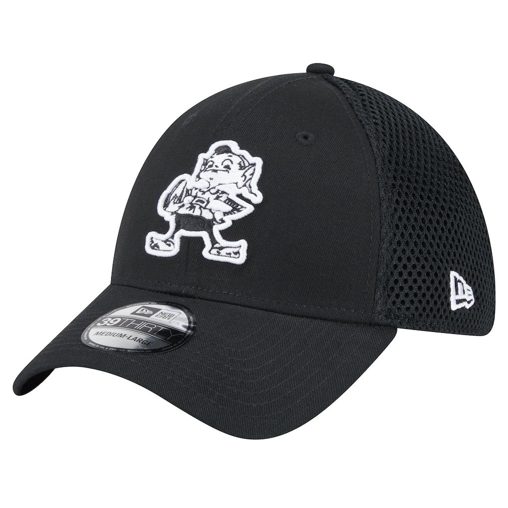 Cleveland Browns New Era Main Neo 39THIRTY Flex Hat - Black for sale